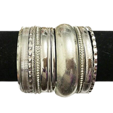 Bangles Indien Argenté