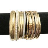 Bangles Indien "Parure Dorée"