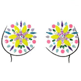 Bindi Indien Poitrine Jaune