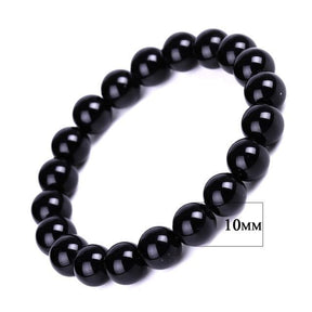Bracelet Bouddhiste Obsidienne