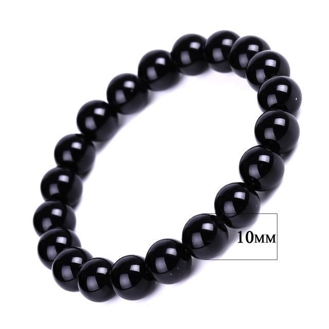 Bracelet Bouddhiste Obsidienne