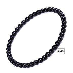 Bracelet Bouddhiste Obsidienne