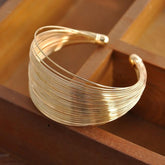 Bracelet Indien Manchette Or
