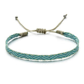 Bracelet Tibétain Océan "Rectangle"