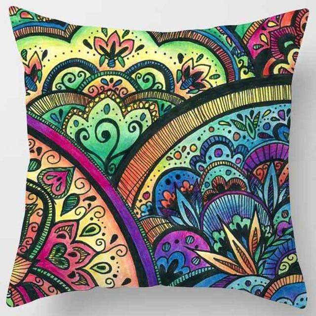 Coussin Indien Coloré