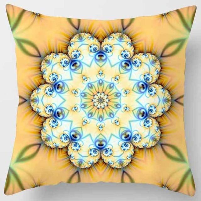Coussin Indien Jaune