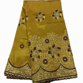 Tissu Hindou Doré