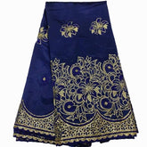 Tissu Hindou Marine
