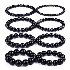 Bracelet Bouddhiste Obsidienne