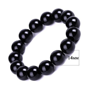 Bracelet Bouddhiste Obsidienne