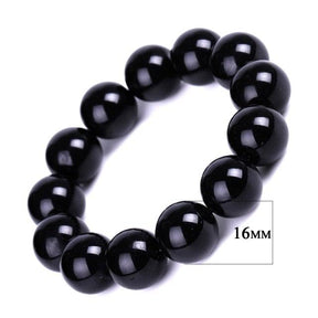 Bracelet Bouddhiste Obsidienne