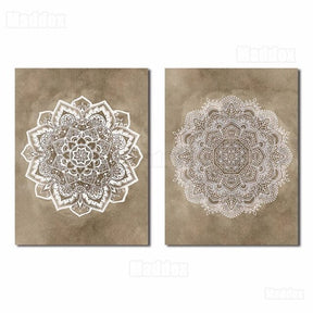 Tableau Oriental Double
